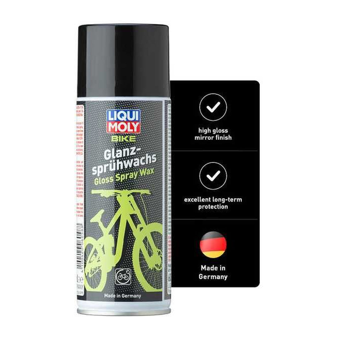 LIQUI MOLY BIKE GLOSS SPRAY WAX 400ML