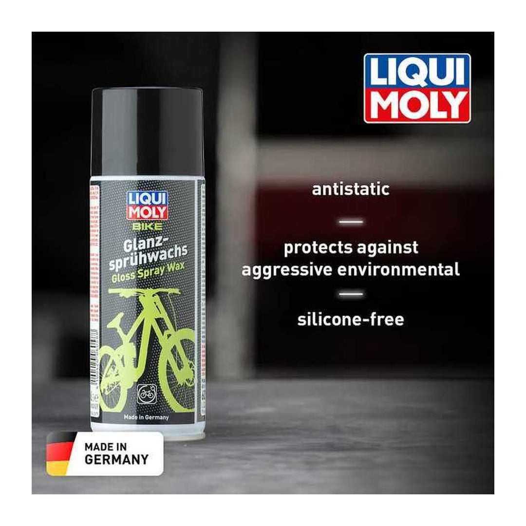 LIQUI MOLY BIKE GLOSS SPRAY WAX 400ML