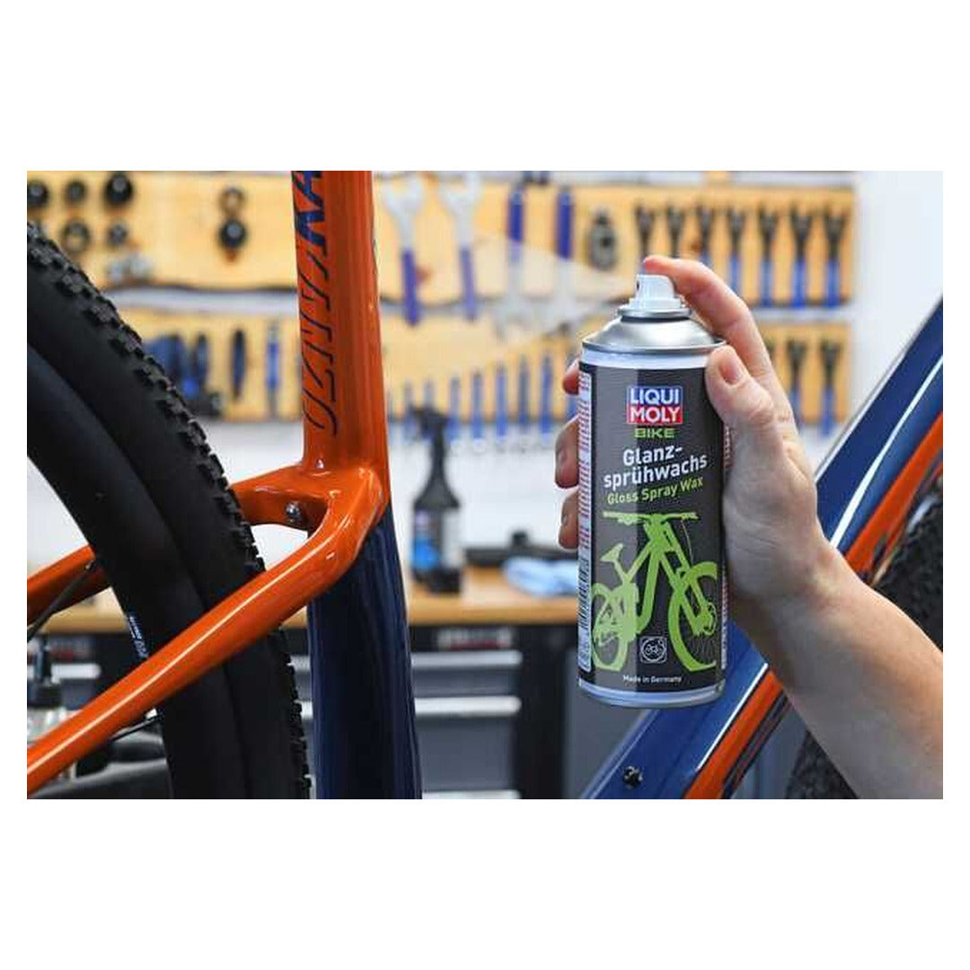 LIQUI MOLY BIKE GLOSS SPRAY WAX 400ML