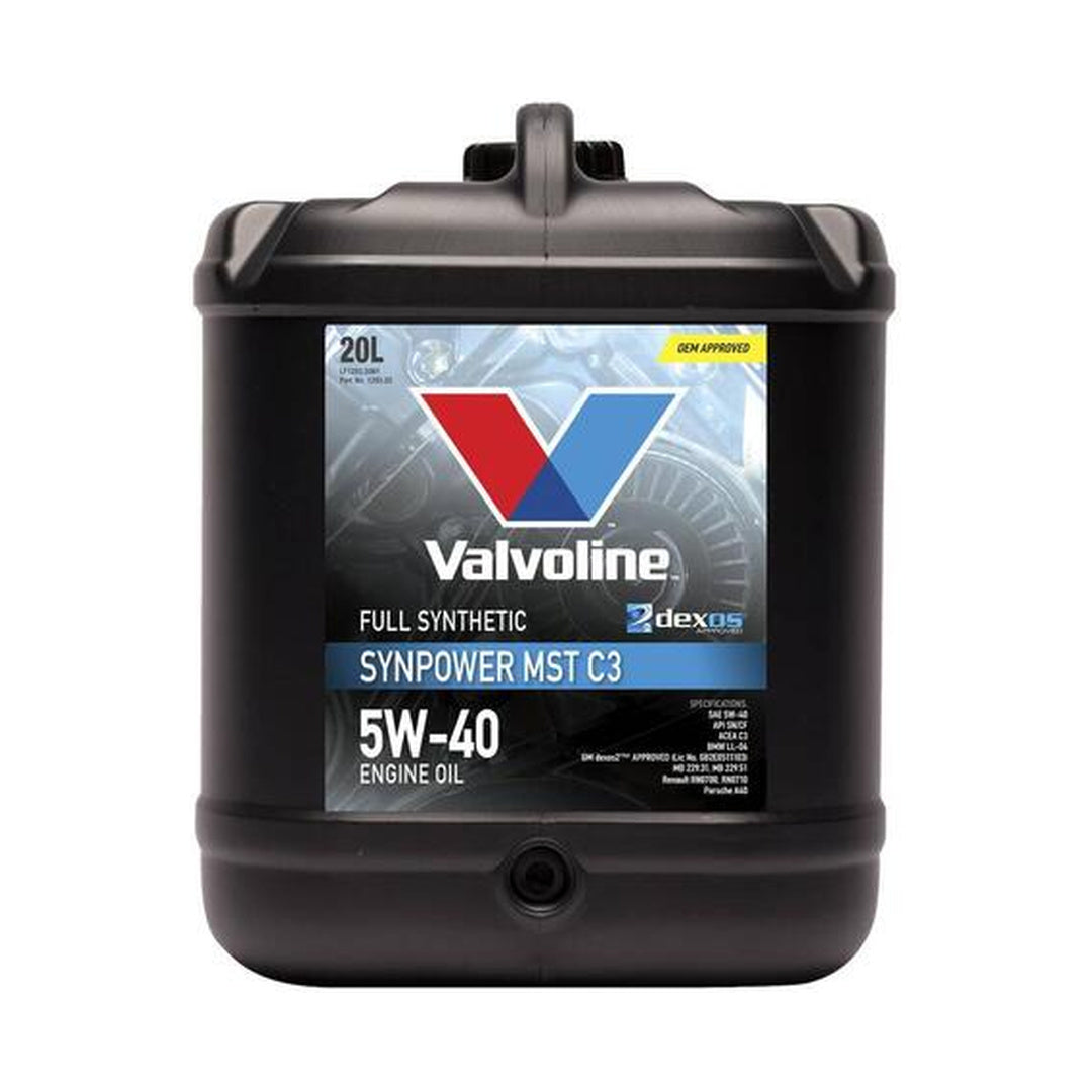 Valvoline SynPower MST C3 5W-40 Full Synthetic Engine Oil - 20L | 1293.20