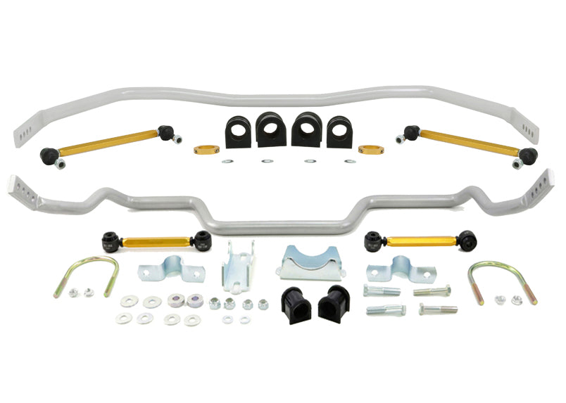 Whiteline Front and Rear Sway Bar - Vehicle Kit to Suit Ford Mustang S197 | BFK005