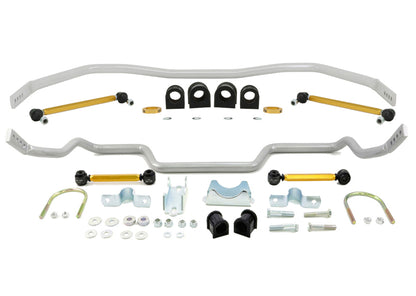 Whiteline Front and Rear Sway Bar - Vehicle Kit to Suit Ford Mustang S197 | BFK005