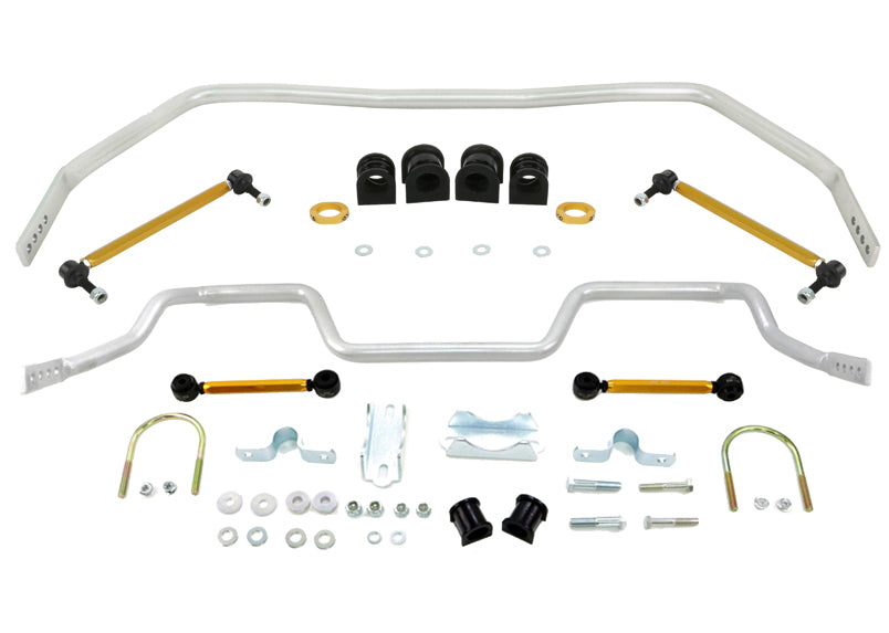 Whiteline Front and Rear Sway Bar - Vehicle Kit to Suit Ford Mustang S197 | BFK005