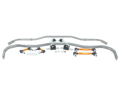 Whiteline Front and Rear Sway Bar - Vehicle Kit to Suit Ford Mustang S550 FM, FN | BFK006
