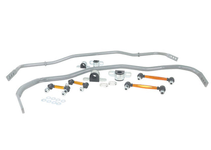Whiteline Front and Rear Sway Bar - Vehicle Kit to Suit Ford Mustang S550 FM, FN | BFK006
