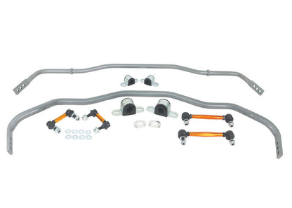 Whiteline Front and Rear Sway Bar - Vehicle Kit to Suit Ford Mustang S550 FM, FN | BFK006