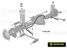Whiteline Rear Sway Bar - 24mm Non Adjustable to Suit Ford Falcon/Fairlane XE-EL | BFR35