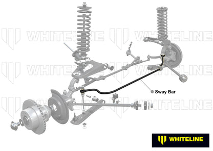 Whiteline Front Sway Bar - 22mm Non Adjustable to Suit Holden Torana LC, LJ | BHF36