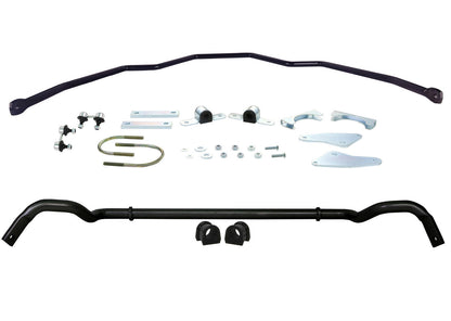 Whiteline Front and Rear Sway Bar - Vehicle Kit to Suit Mitsubishi Triton MQ, MR 4wd | BMK019