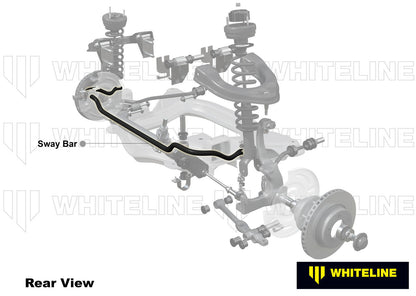 Whiteline Front Sway Bar - 24mm 2 Point Adjustable to Suit Nissan Skyline R32 Rwd | BNF28Z
