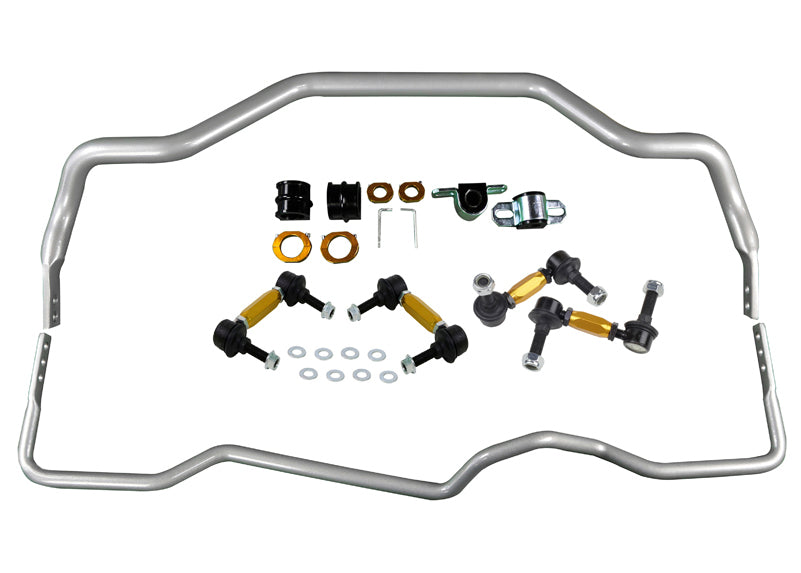 Whiteline Front and Rear Sway Bar - Vehicle Kit to Suit Nissan 350Z and Skyline | BNK006