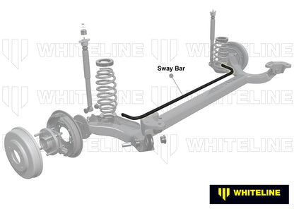Whiteline Rear Sway Bar - 20mm 3 Point Adjustable to Suit Nissan Pulsar N15 | BNR21Z