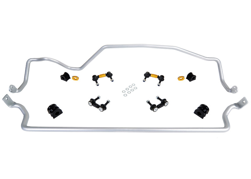 Whiteline Front and Rear Sway Bar - Vehicle Kit to Suit Subaru Legacy BE | BSK013