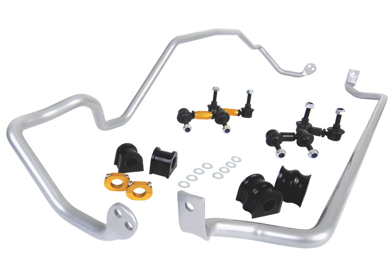 Whiteline Front and Rear Sway Bar - Vehicle Kit to Suit Subaru Legacy BE | BSK013