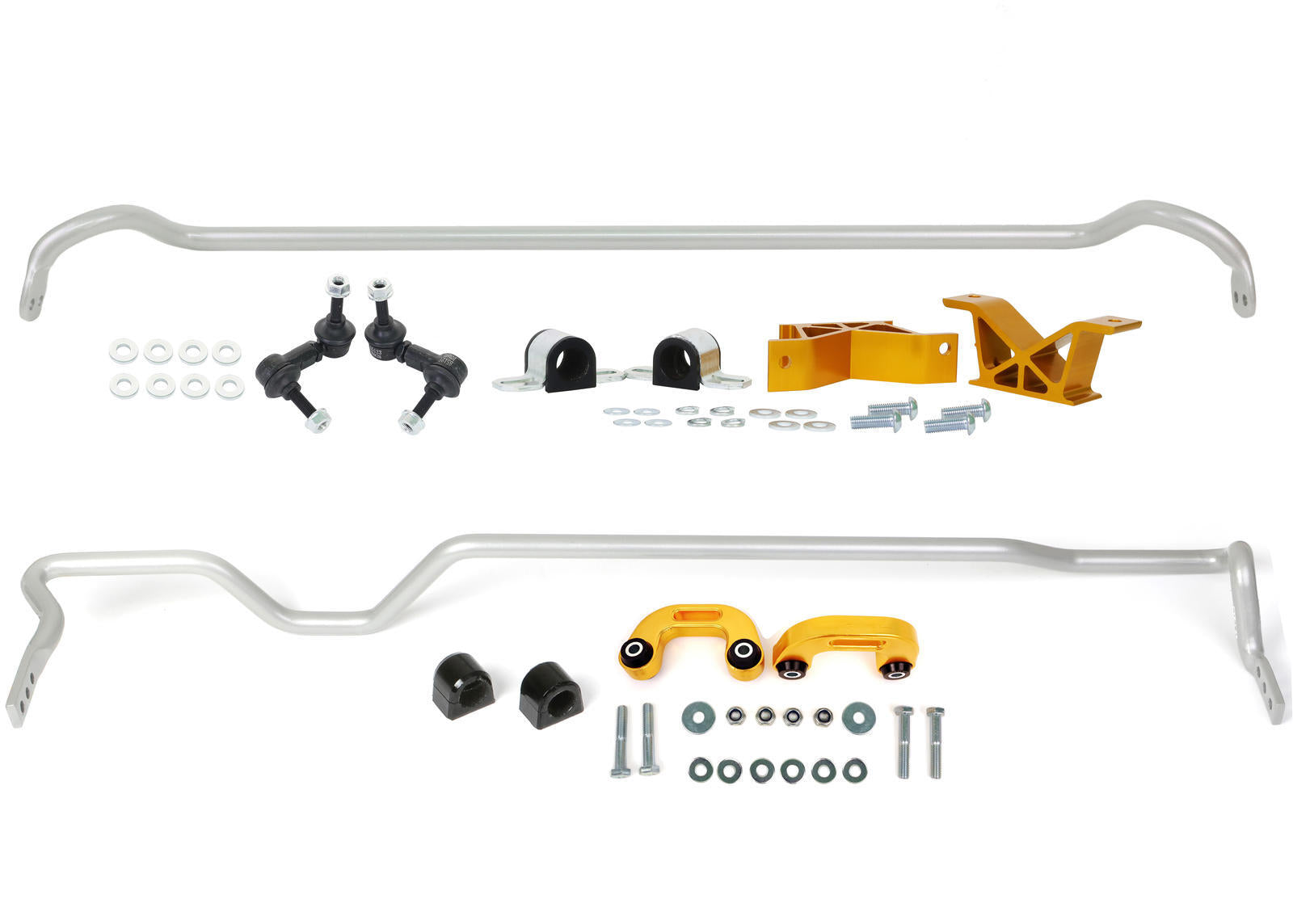 Whiteline Front and Rear Sway Bar - Vehicle Kit to Suit Subaru GC WRX/STi | BSK022M