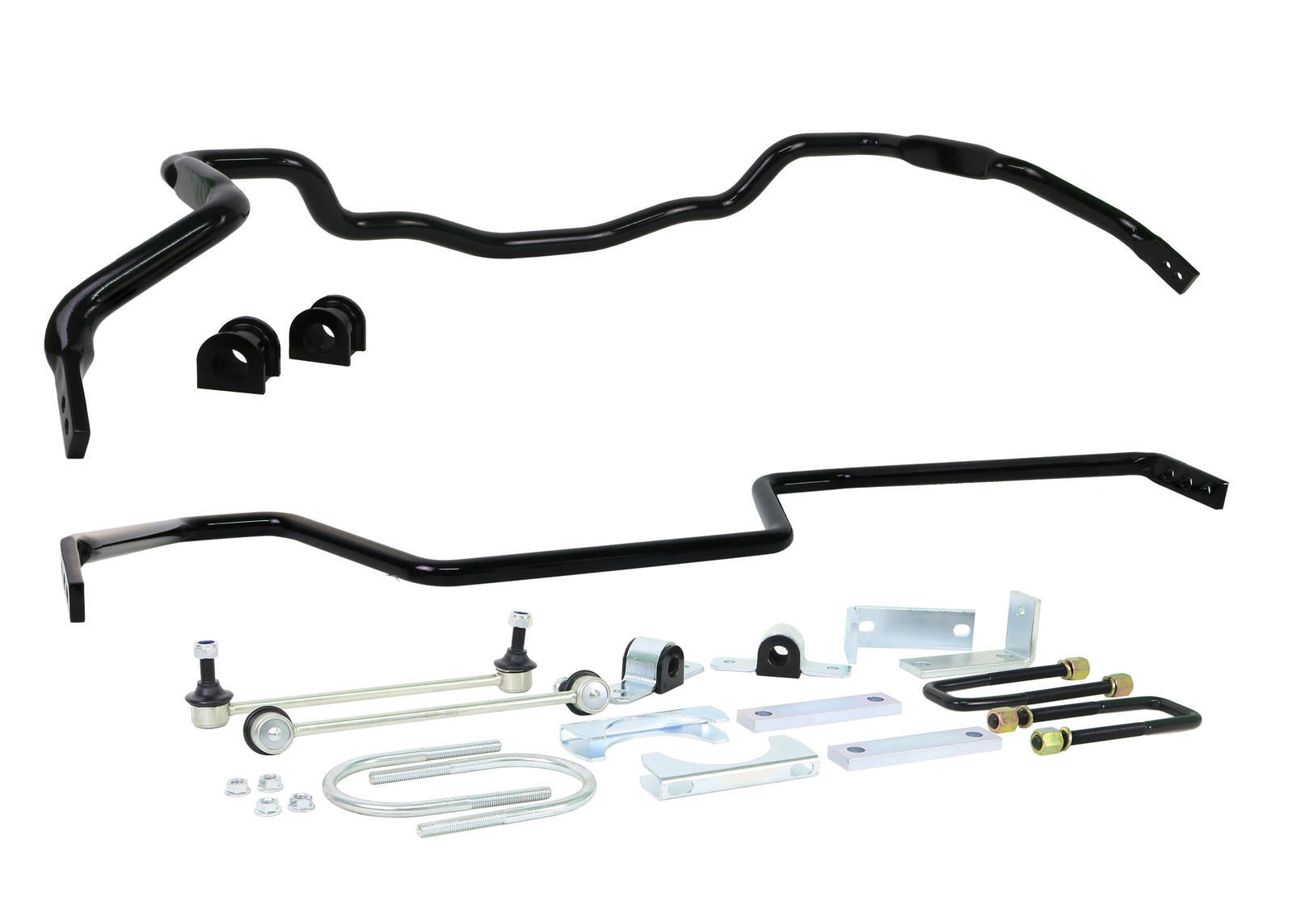 Whiteline Front and Rear Sway Bar - Vehicle Kit to Suit Toyota Hilux 2015-on 4wd | BTK011