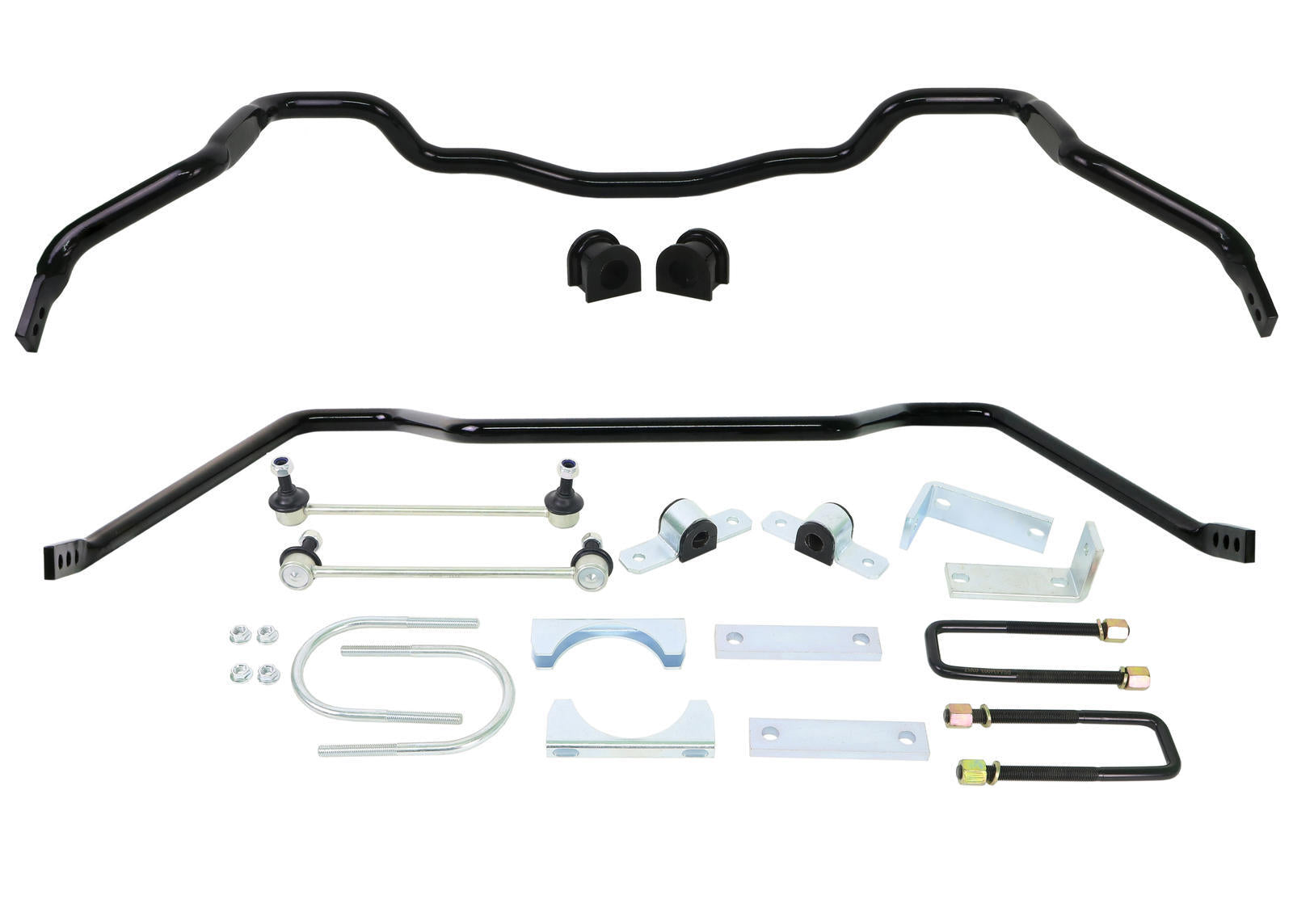 Whiteline Front and Rear Sway Bar - Vehicle Kit to Suit Toyota Hilux 2015-on 4wd | BTK011