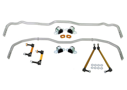 Rear&nbsp;Sway Bar - 24mm 3 Point AdjustableUpgrading the sway bars on your vehicle will;