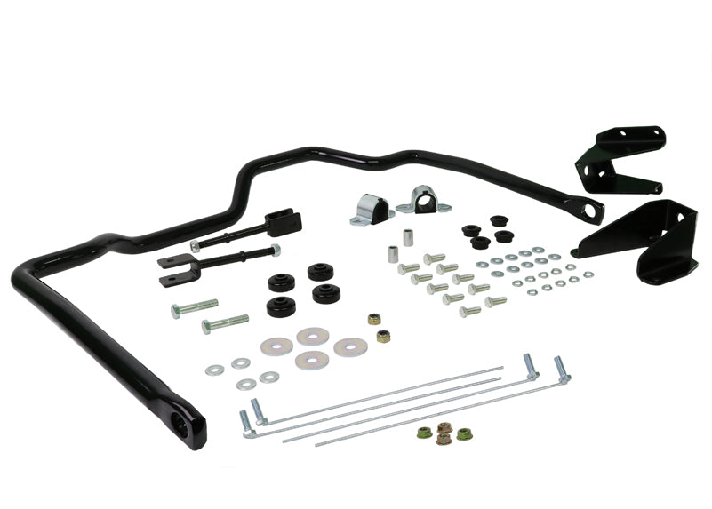 Whiteline Rear Sway Bar - 30mm Non Adjustable to Suit Toyota Land Cruiser 76, 78 and 79 Series | BTR