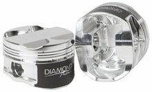DIAMOND TOYOTA 2JZGTE TURBO DISH TOP FORGED PISTONS (D37004-6)