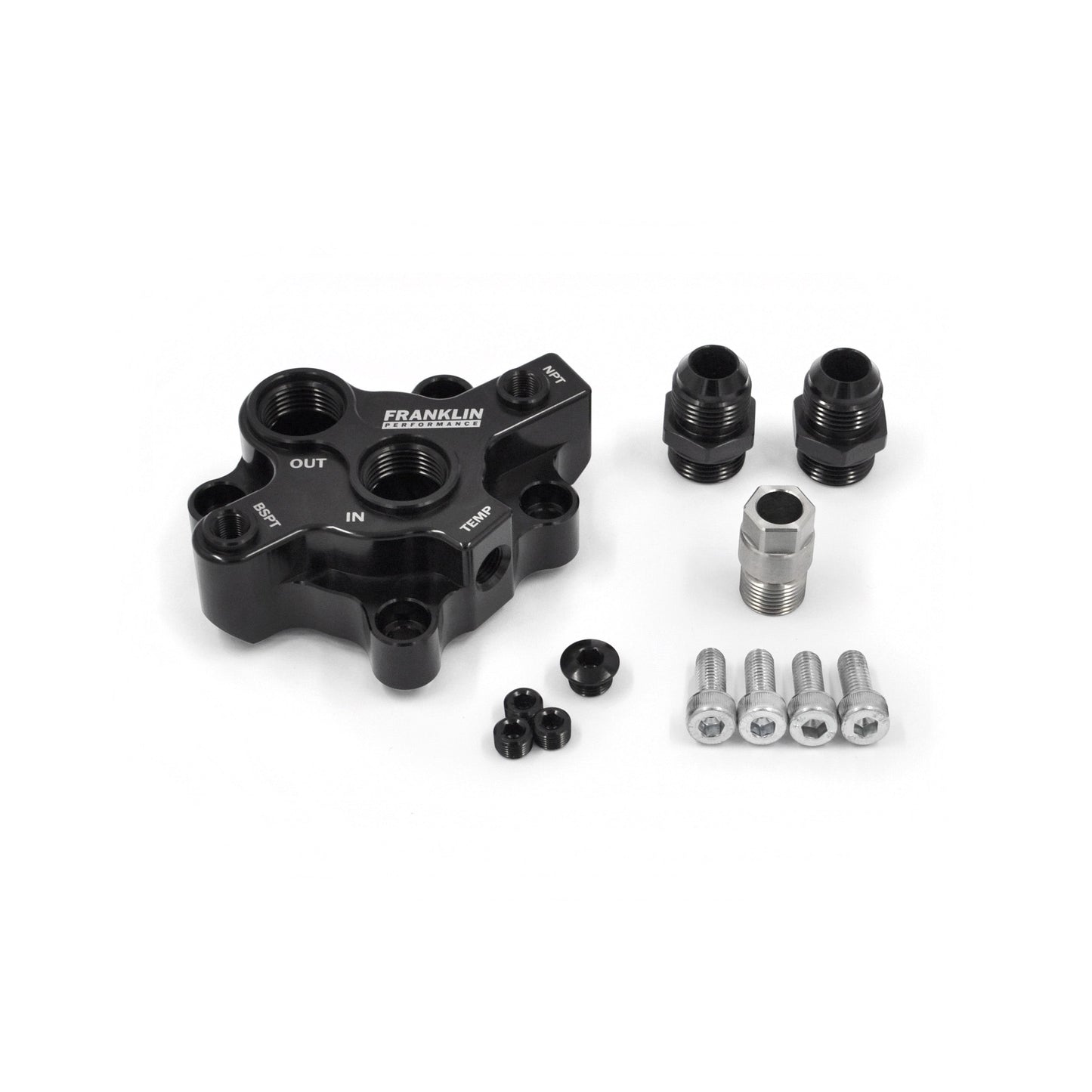 Oil Filter Relocation & Cooling Kit – Nissan RB Bolt-On Version with Aeroflow Oil Cooler