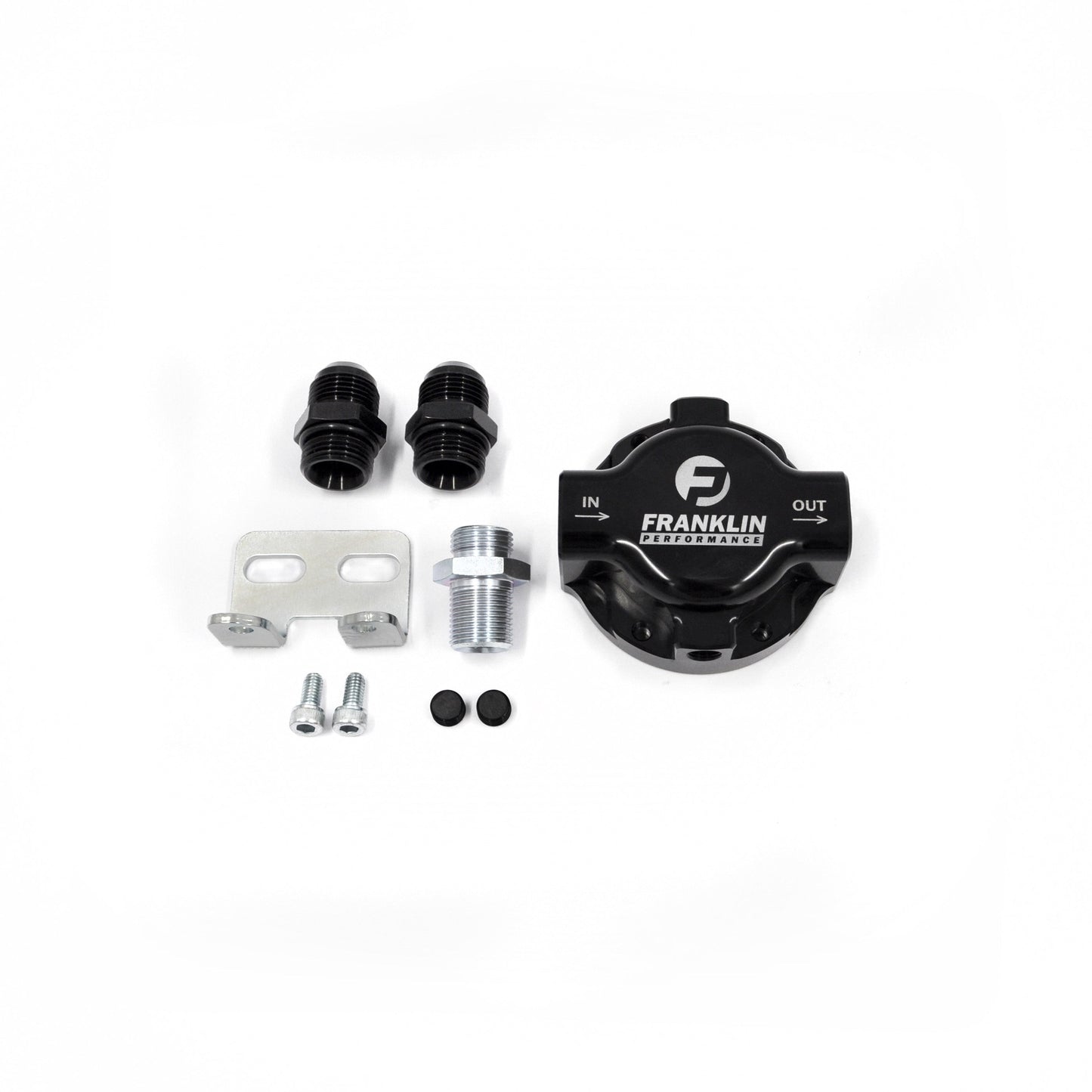 Oil Filter Relocation & Cooling Kit – Low Profile Block Adaptor Version with Aeroflow Oil Cooler