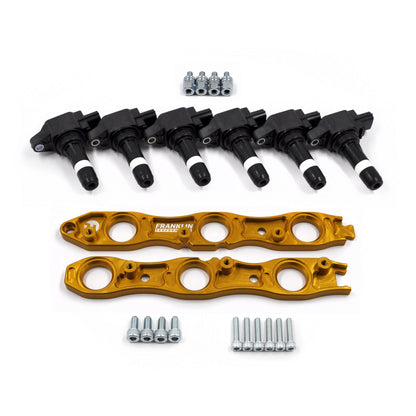 VR38 Coil Conversion Kit , Suits Nissan RB20, RB25, RB26 Engines