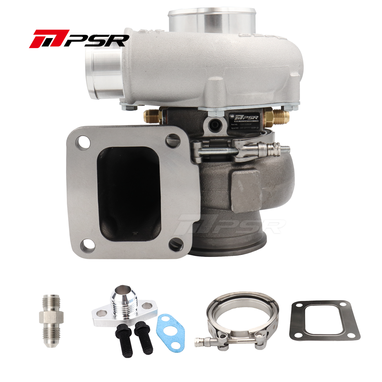 Pulsar PSR Forward Rotation 5455G 4" Dual Ball Bearing Turbocharger HP Rating 660
