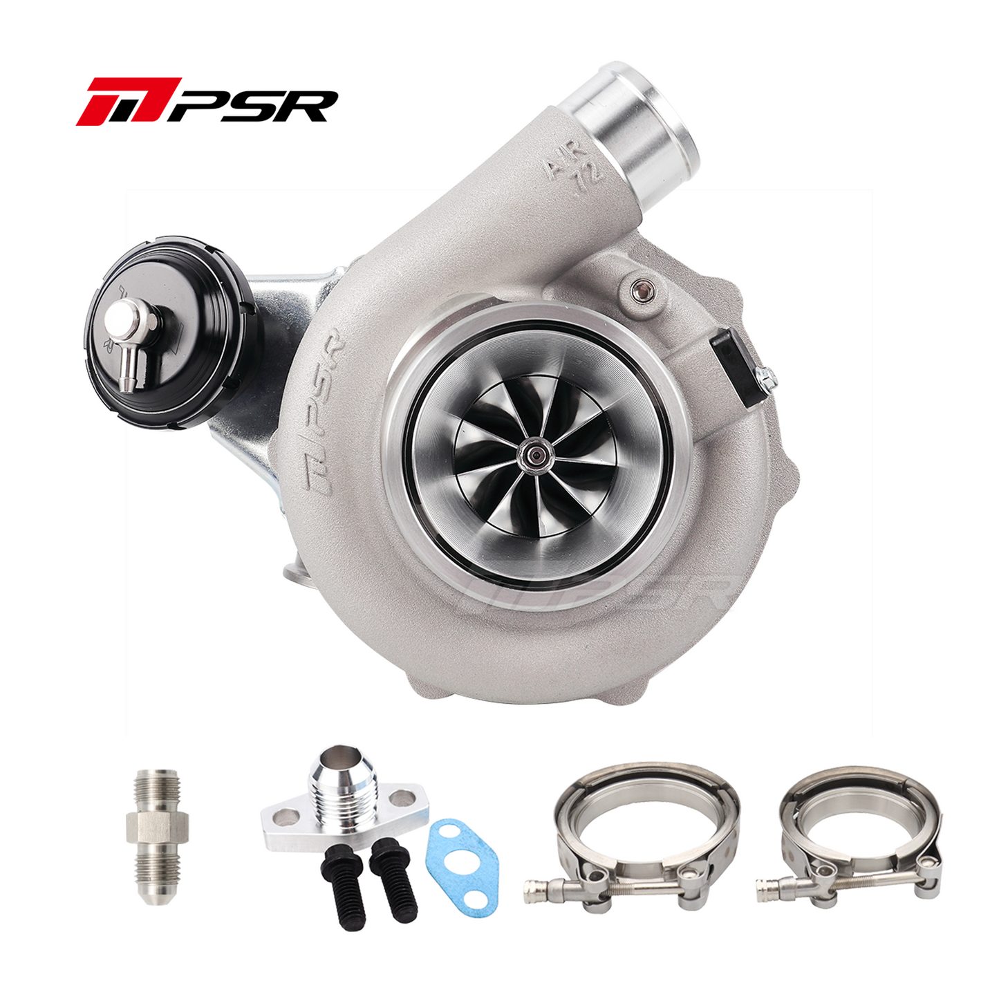 Pulsar PSR Forward Rotation 5455G 3" Dual Ball Bearing Turbocharger HP Rating 660