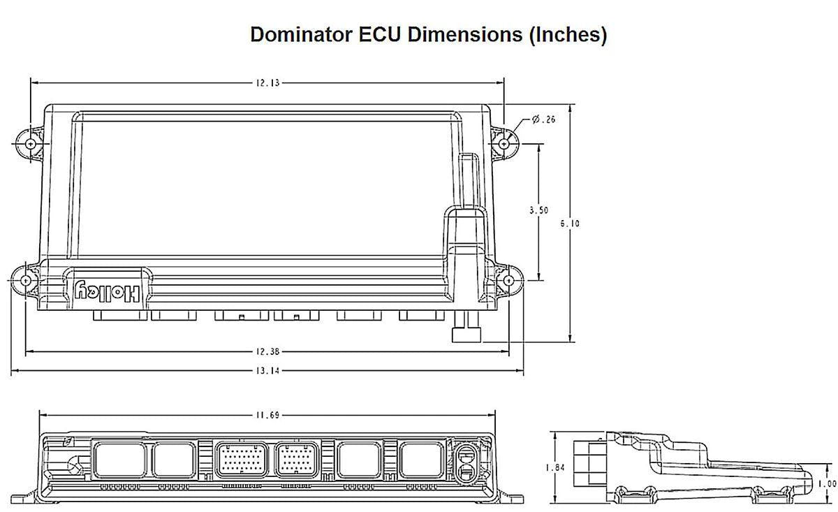 HOLLEY DOMINATOR EFI ECU ONLY (HO554-114)