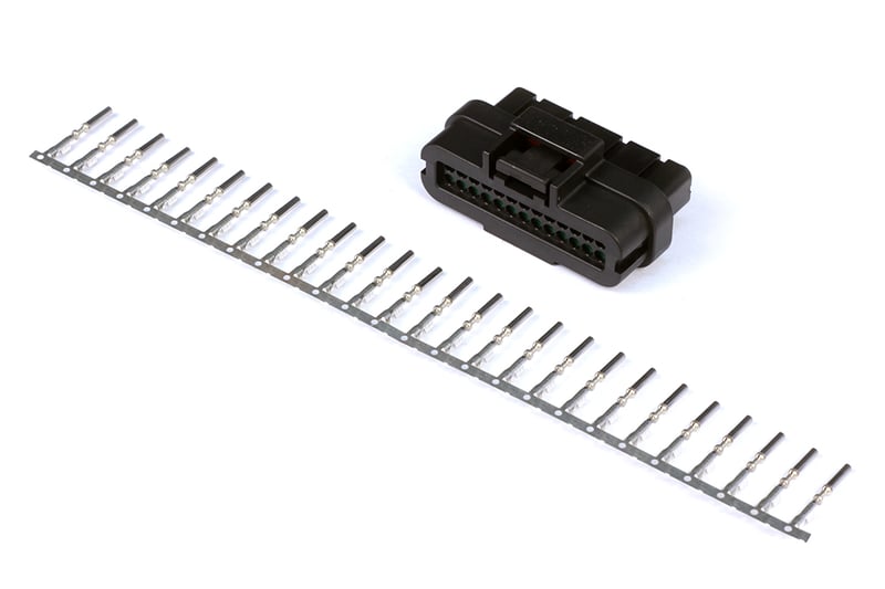 Haltech Plug and Pins Only AMP 26 Pin 2 Row Superseal Connector HT-030010