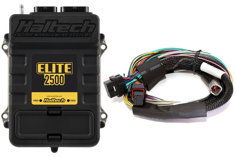 Haltech Elite 2500 + Basic Universal Wire-in Harness Kit Length: 2.5m (8')