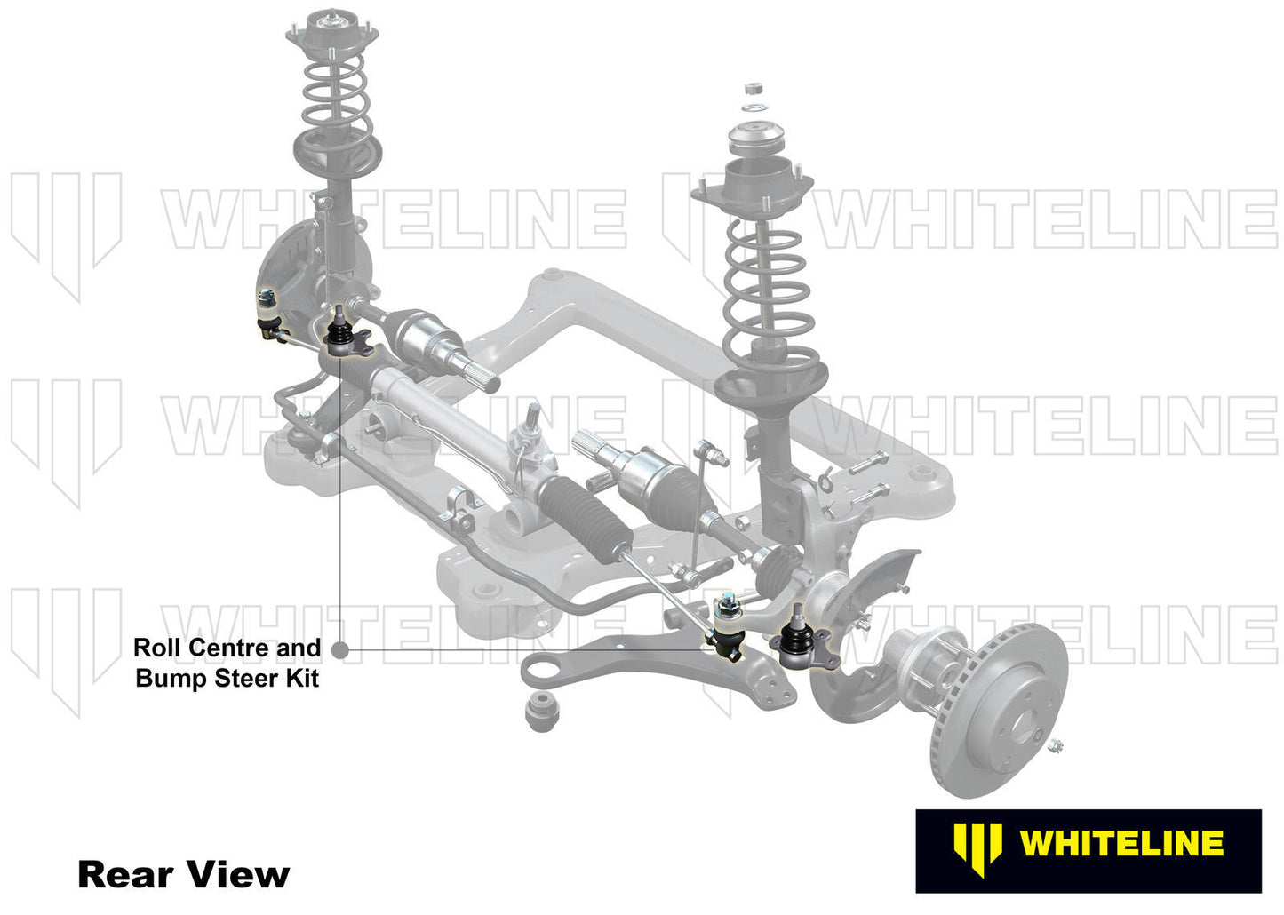 Whiteline Front Roll Centre/Bump Steer - Correction Kit to Suit Subaru KCA313