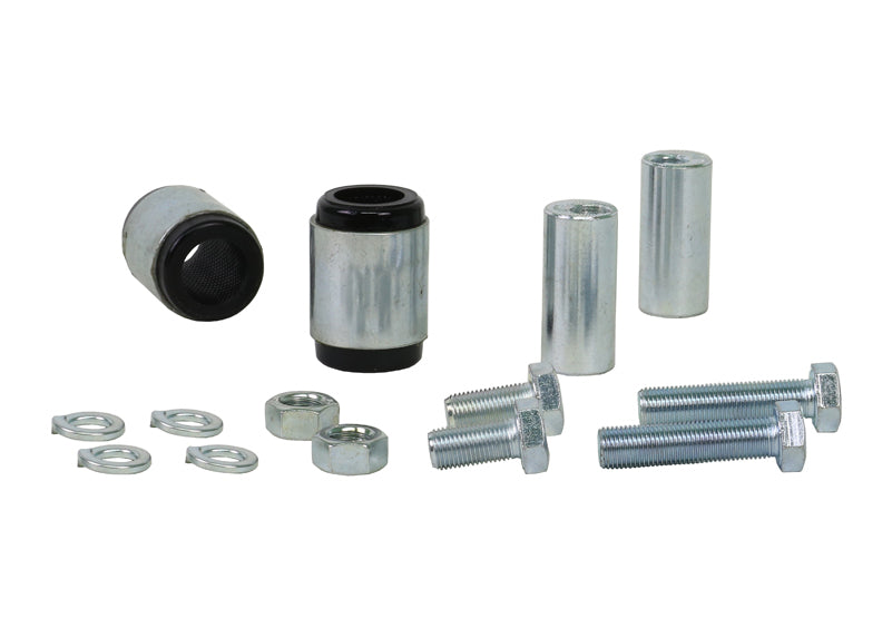 Whiteline Rear Control Arm Upper - Inner Bushing Kit Double Offset to Suit Chrysler, Citroen, Dodge,