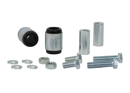 Whiteline Rear Control Arm Upper - Inner Bushing Kit Double Offset to Suit Chrysler, Citroen, Dodge,