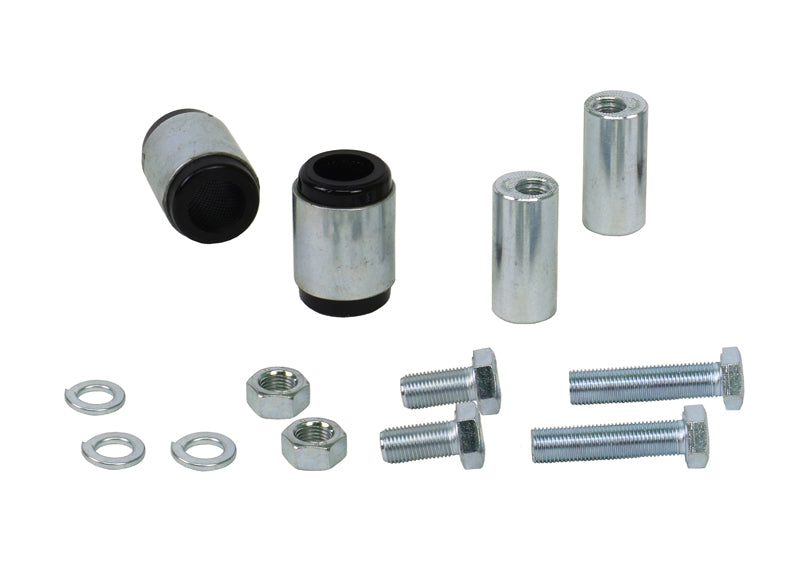 Whiteline Rear Control Arm Upper - Inner Bushing Kit Double Offset to Suit Chrysler, Citroen, Dodge,