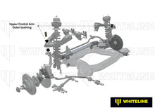 Whiteline Front Control Arm Upper - Outer Bushing Kit Double Offset to Suit Nissan Skyline R33, R34