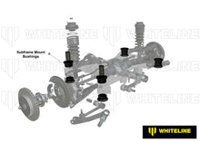 Whiteline Rear Subframe - Align and Lock Bushing Kit to Suit Nissan 180SX, 200SX. 300ZX and Skyline