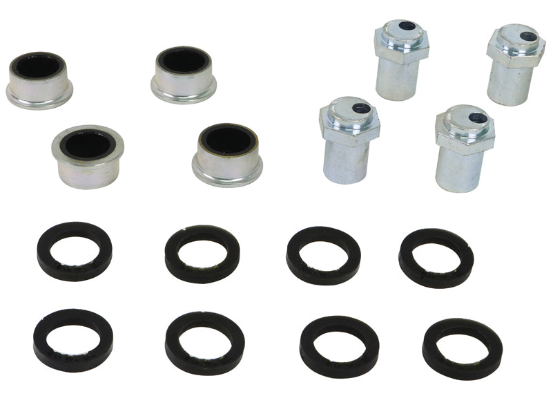 Whiteline Front Control Arm Upper - Bushing Kit Double Offset to Suit Honda Civic VI Gen and CR-V RD