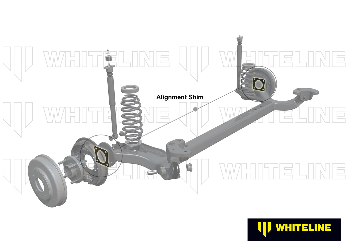 Whiteline Rear Camber/Toe - Correction Kit to Suit Holden, HSV, Daewoo, Chevrolet and Opel | KCA383