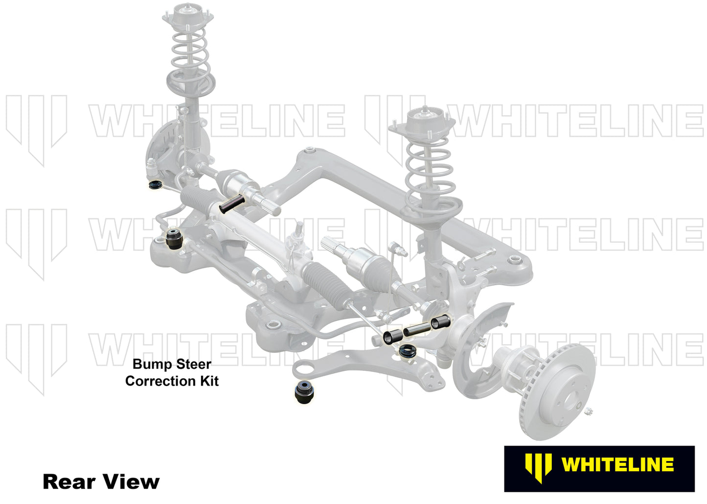 Whiteline Front Control Arm - Geometry Correction Kit to Suit Audi, Seat, Skoda and Volkswagen MQB F