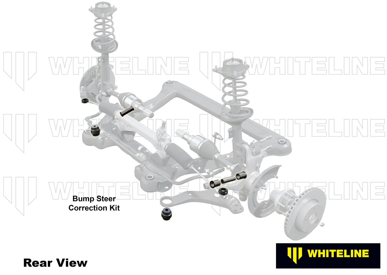 Whiteline Front Control Arm - Geometry Correction Kit to Suit Audi, Seat, Skoda and Volkswagen MQB F