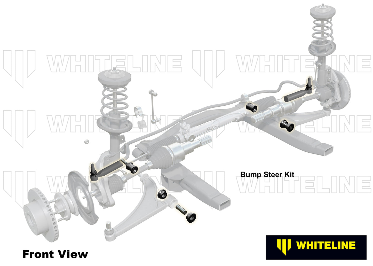 Whiteline Front Control Arm - Geometry Correction Kit to Suit Audi, Seat, Skoda and Volkswagen MQB F