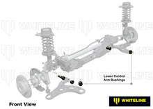 Whiteline Front Control Arm Lower - Inner Bushing Kit Double Offset to Suit Honda Civic VII, VIII Ge