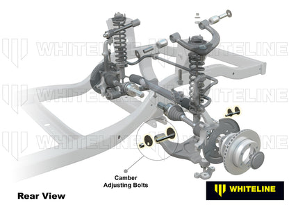 Whiteline Front Control Arm Lower - Inner Camber Bolt Kit to Suit Holden Colorado, Trailblazer, Isuz