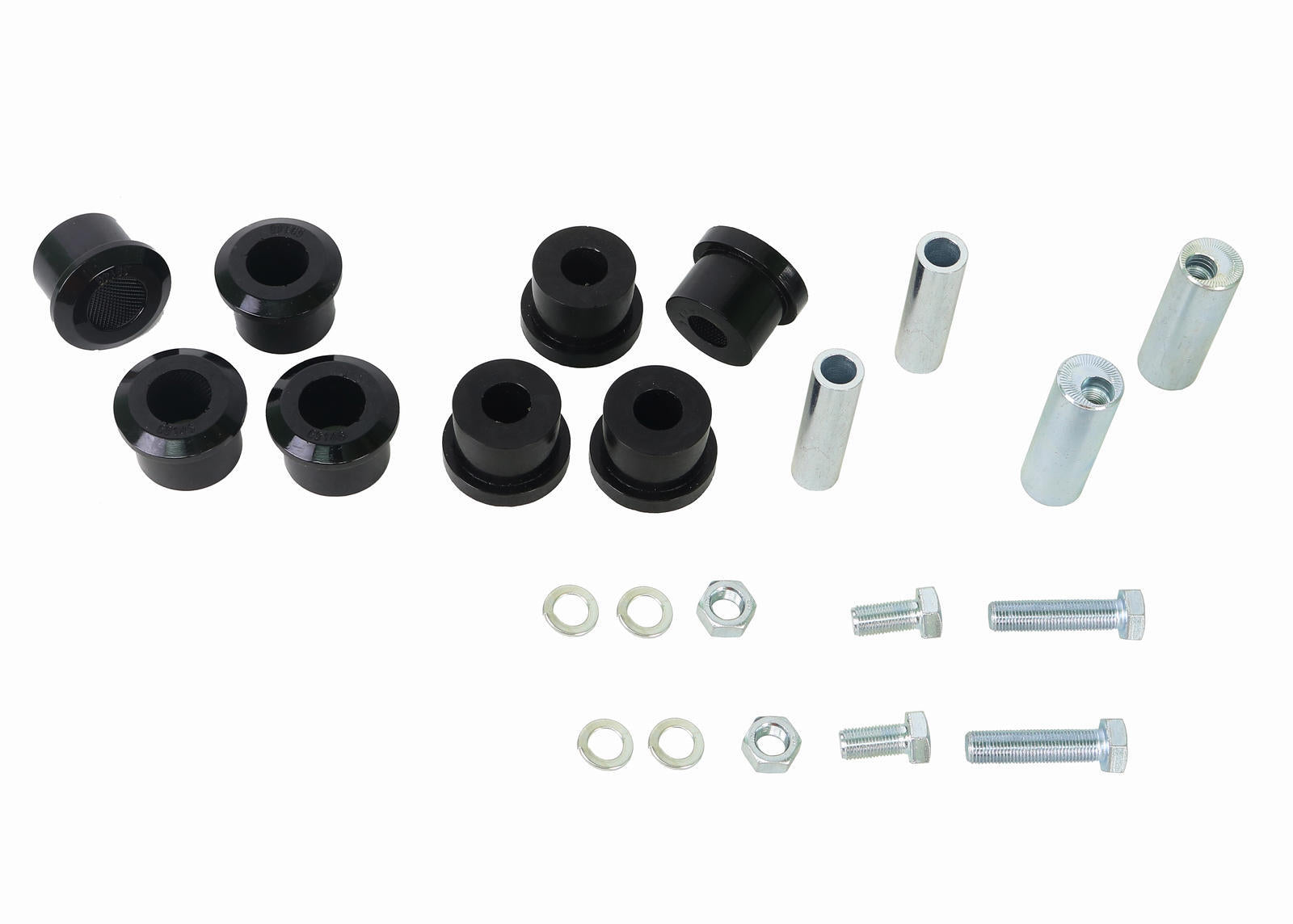 Rear Control Arm - Lower Outer&nbsp;Bushing KitThis IRS suspension systems suffers from uneven rear