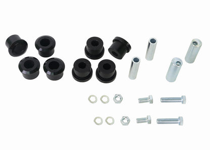 Rear Control Arm - Lower Outer&nbsp;Bushing KitThis IRS suspension systems suffers from uneven rear
