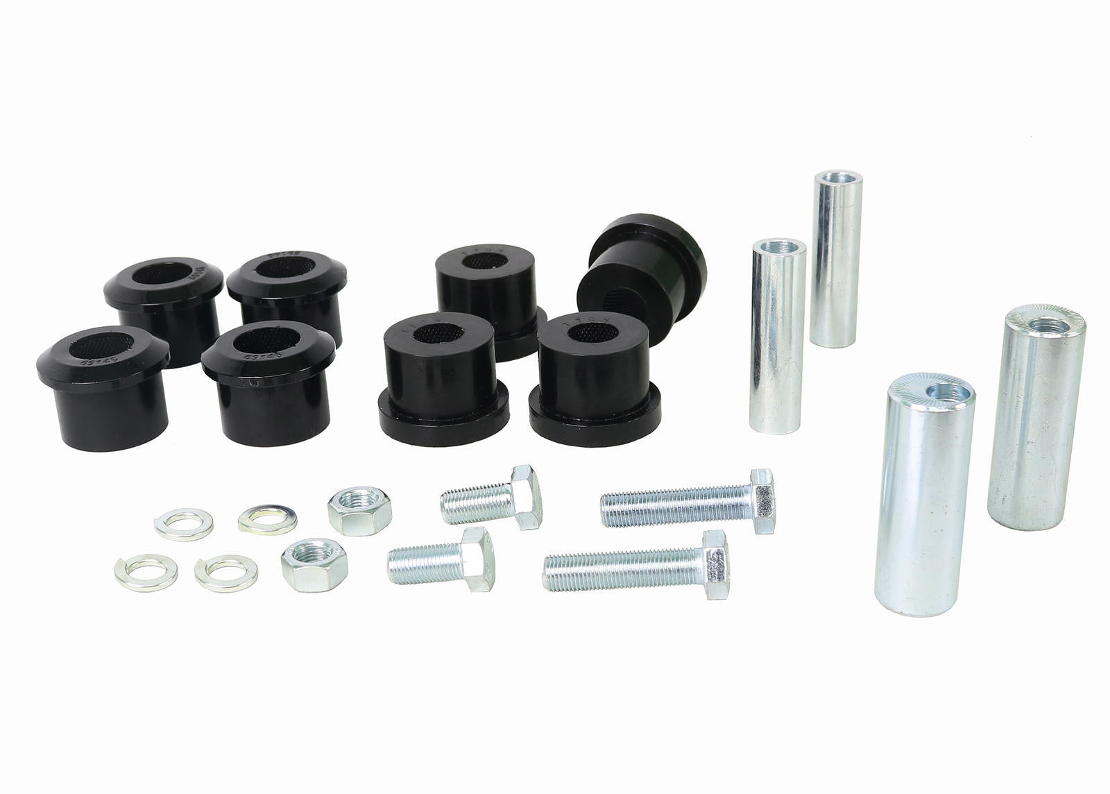 Rear Control Arm - Lower Outer&nbsp;Bushing KitThis IRS suspension systems suffers from uneven rear