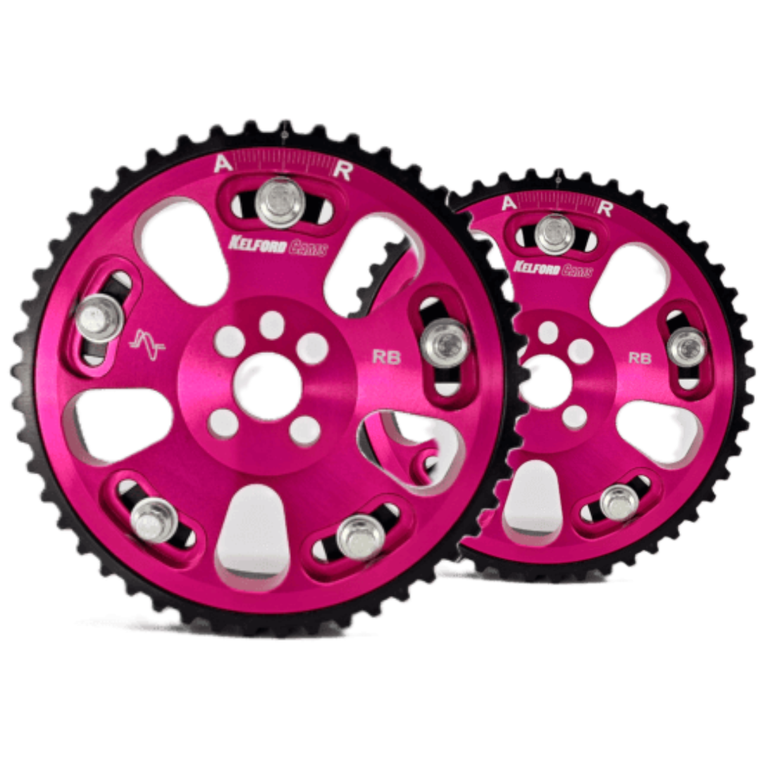 Kelford Cams KCG25 Adjustable Cam Gears RB20/25 & RB26 - Pink