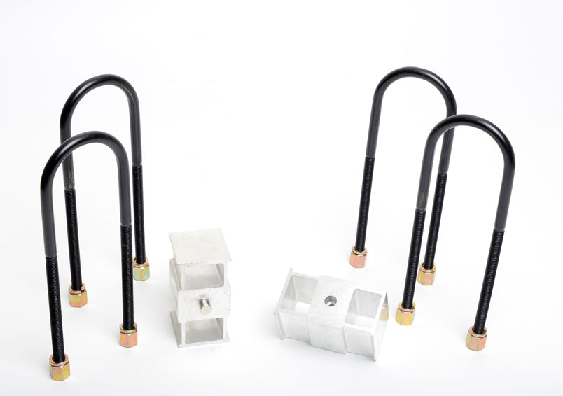 Whiteline Rear Lowering Block - Kit 2.5" to Suit Holden Rodeo and Nissan Navara | KLB109-25